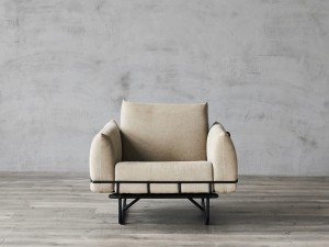 Sofà de tela de mobles per a la llar creativa nòrdica
