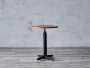 Solid Wood Bar Table Pou Kafe