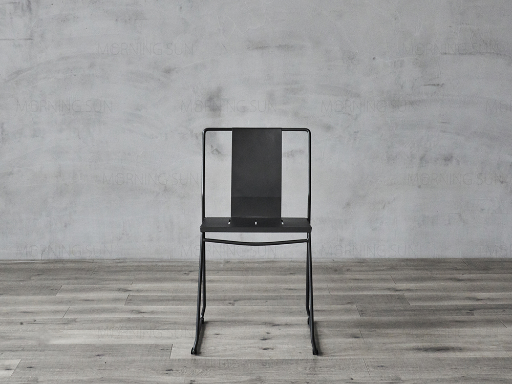 Big discounting Metal Gold Bar Chair - Classic Design Steel Dining Room Chair – Yezhi