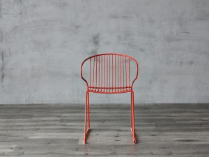 Yemazuvano Dhizaini Simbi Arm Chair Zvekunze kana Indoor