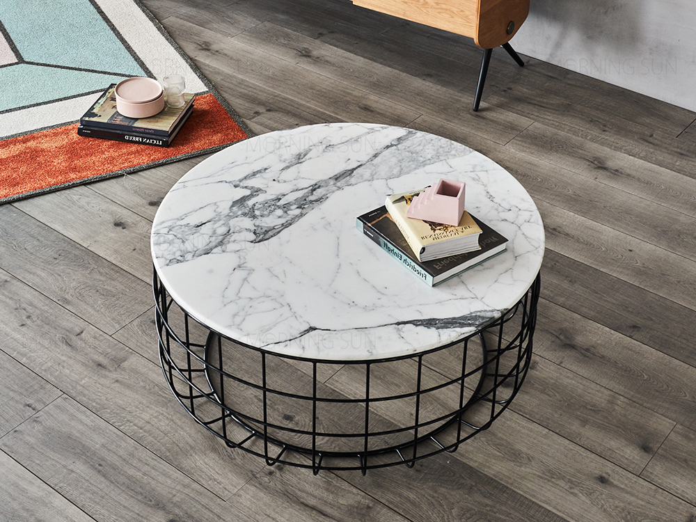 Nest table. Round Marble Table Coffee