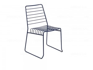 Висококачествен метален стол за хранене на открито