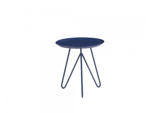 Kamore ea ho phomola Round Metal Coffee Tafole