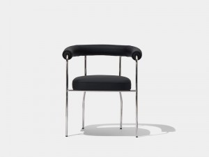 Proxectos de mobiliario de espazo público cadeiras de café metálicas á venda