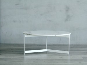 Italiaanse witte marmeren salontafel