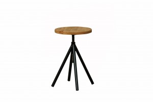 Portable Outdoor Garden Metal Bar Stool