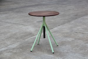 [Kopírovat] Venkovní otočné kulaté barové stoly s vysokým topem