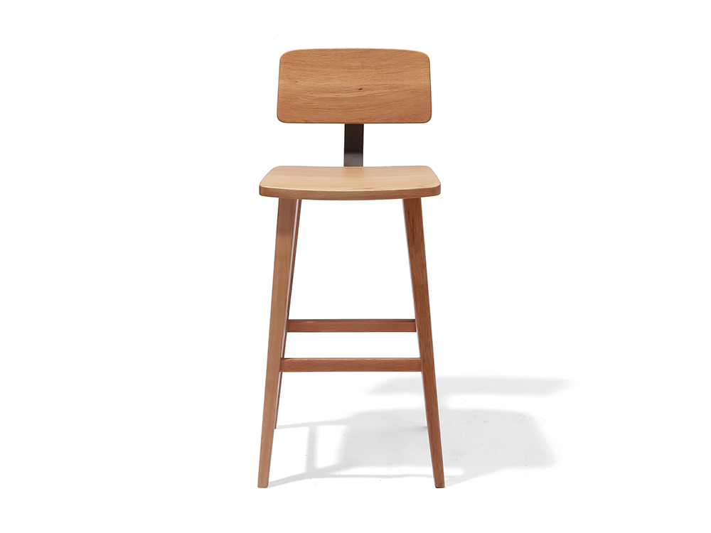 Factory For Swivel Bar Chair - Wooden Breakfast High Bar Chairs – Yezhi