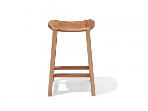 Solid Wood Bar Stool Modern Chair