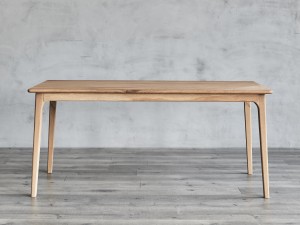 Groothandel China soliede hout reghoekige eetkamertafel