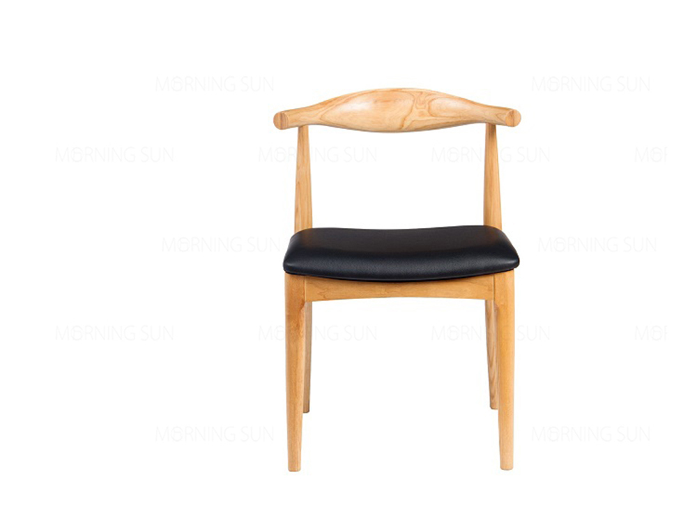 2019 China New Design Plywood Ash Chair - Restaurant Wood Design Dining Chair with Upholstered – Yezhi