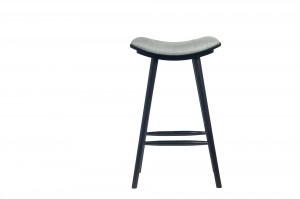 Desain basajan Kayu Bar Stool Jeung Cushion