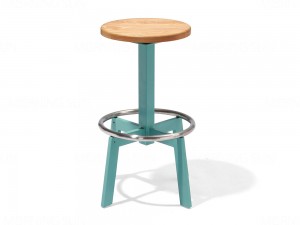 Feshene Lehae la Living Room Round Wooden Stool