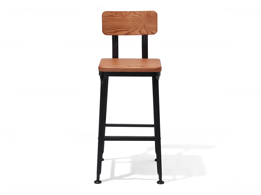Rapid Delivery for Gold Modern Bar Stools - Fashion Home Living Room Bar Stool Chairs With Backs – Yezhi