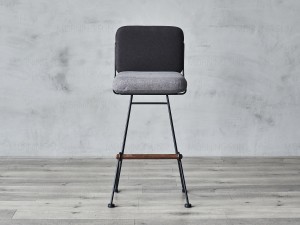 China Exporter Promotion PU Fabric Bar Chair