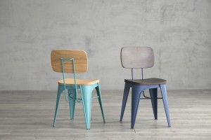 Tutus Vintage Restaurant Wood Design Dining Chair