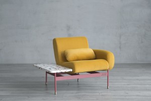 Sofa Yapanyumba Zaku Europe Yokhala Ndi Marble Pamwamba